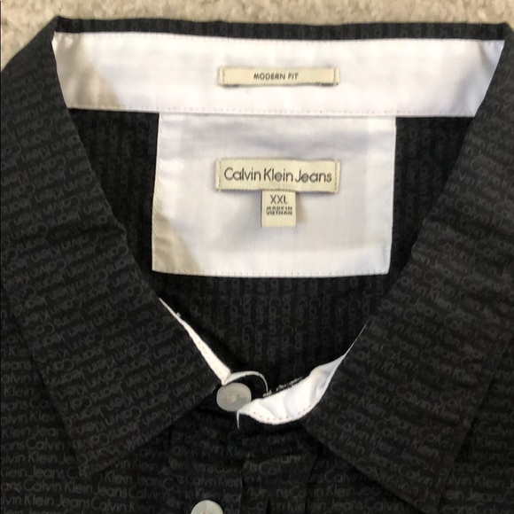Calvin Klein long sleeve shirt xxl - Picture 2 of 5